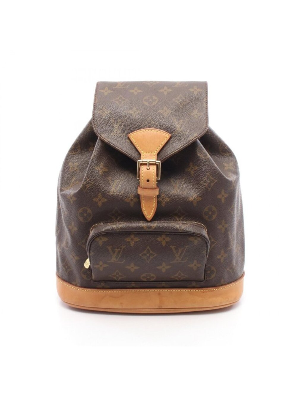 Louis Vuitton Backpack Mini Montsouris Canvas Leather MM